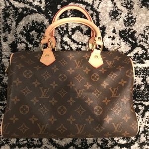 Monogram Canvas Top Handle Bag